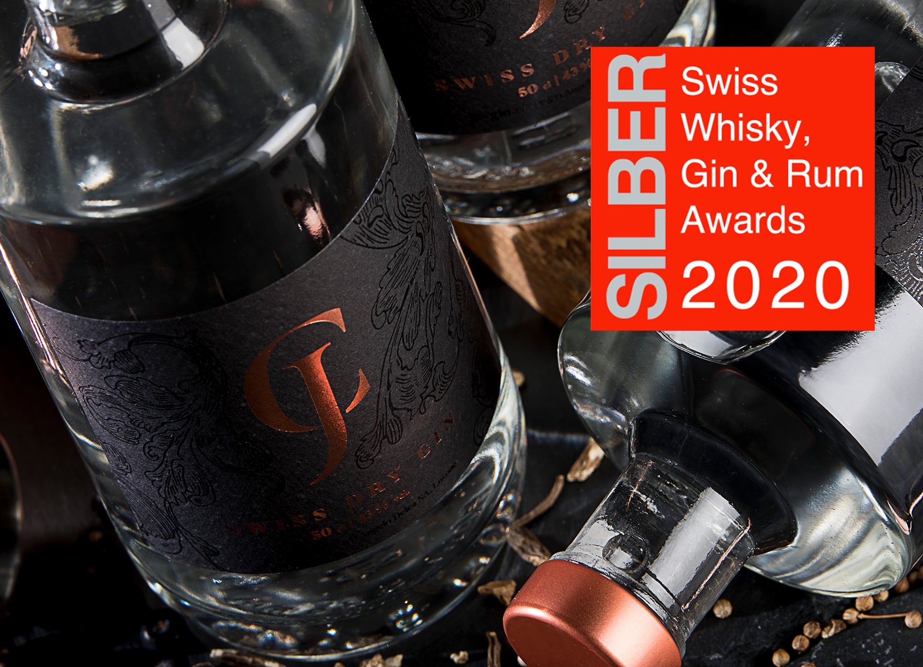 Silber am Swiss Gin Award